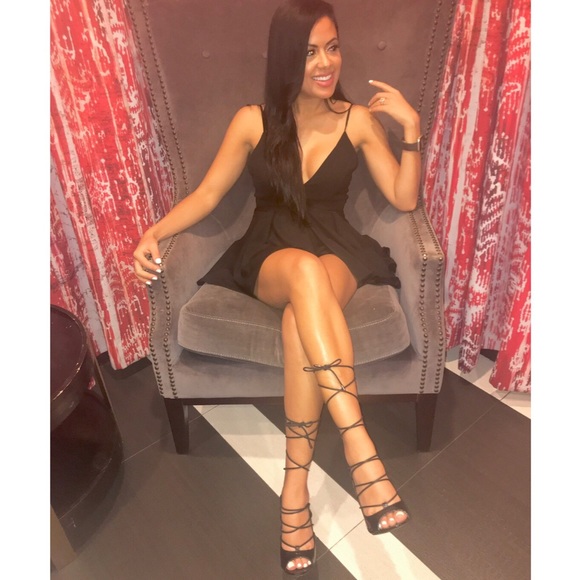 💖New Lust Me up Black Heels - Picture 3 of 4